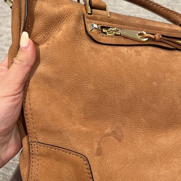 Rebecca Minkoff FS Tan Regan Satchel Tote in Almond - Picture 5 of 16